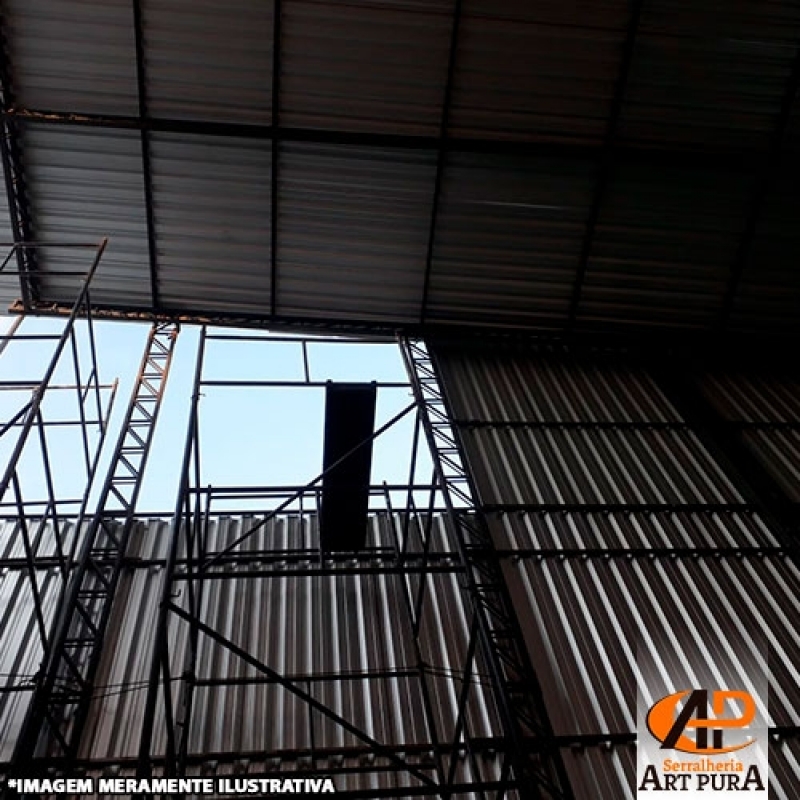 Cobertura de Galpão Telhas Cotação Centro de São Paulo - Cobertura para Galpão Industrial