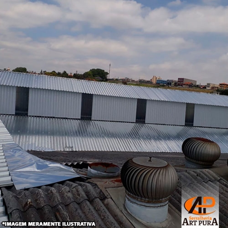 Cobertura para Galpão de Indústria Cotação Centro de São Paulo - Cobertura para Galpão Industrial