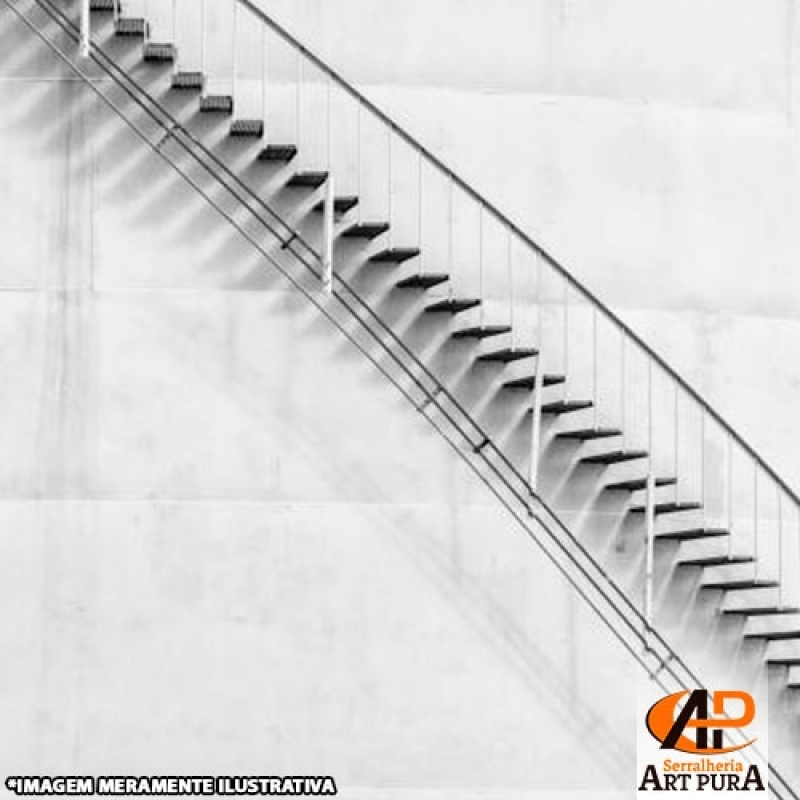 Fabricante Escadas para áreas Externas Centro de São Paulo - Escadas Semi Caracol
