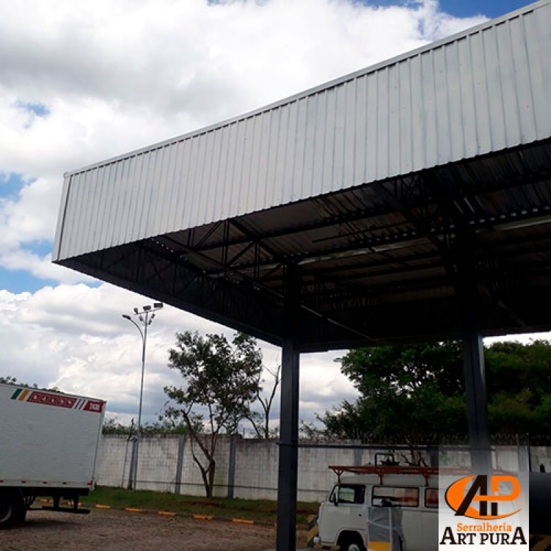 Onde Acho Estrutura Metálica Galvanizada Cotia - Estrutura Metálica de Galpão