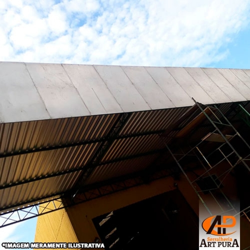 Onde Encontro Cobertura Estrutura Galpão Centro de São Paulo - Cobertura Galpão Industrial