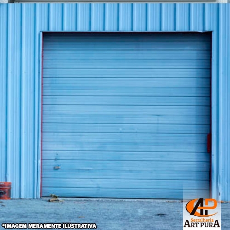 Portas de Enrolar Manual Jandira - Portas de Enrolar Industrial